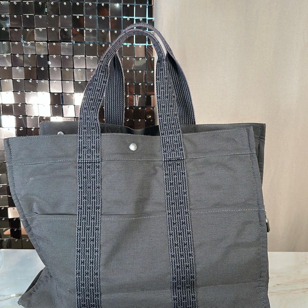 Vintage Hermes Herline TGM Tote 1990s Authentic - Picture 6 of 12